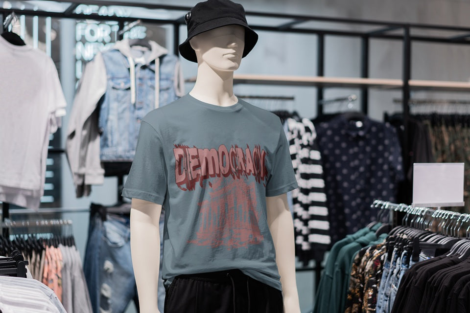 Democracy T-Shirt – Soft Cotton Unisex Tee for the Thoughtfully Concerned