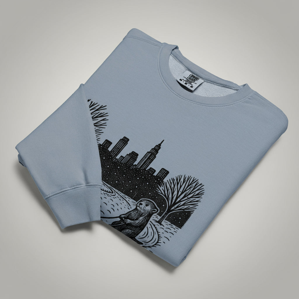 Snow Otters Crewneck