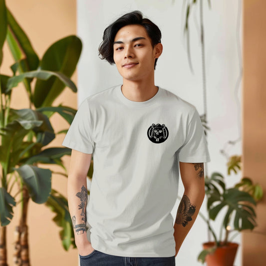 Hipster Armadillo T-Shirt – Unisex Over-the-Heart Graphic Tee